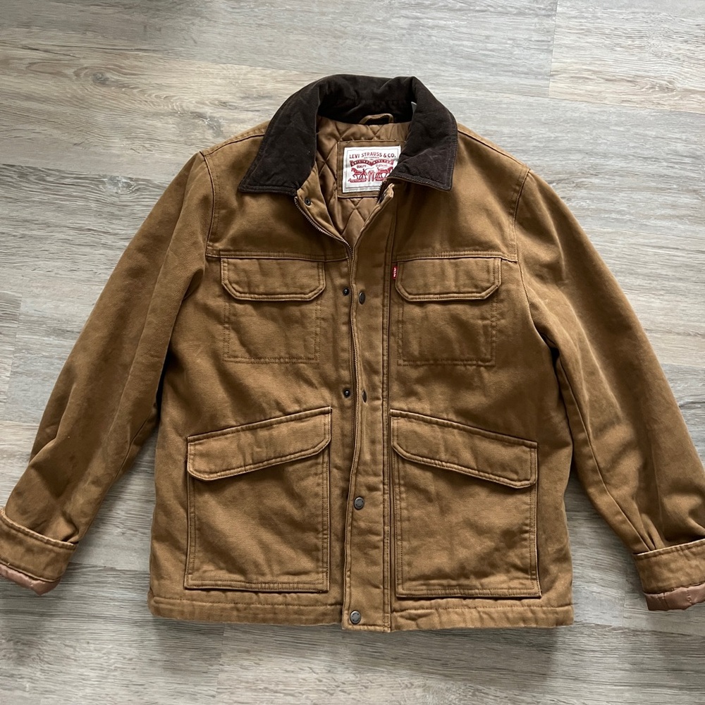 Chore Coat | Levi Strauss & Co (Tan Jacket)